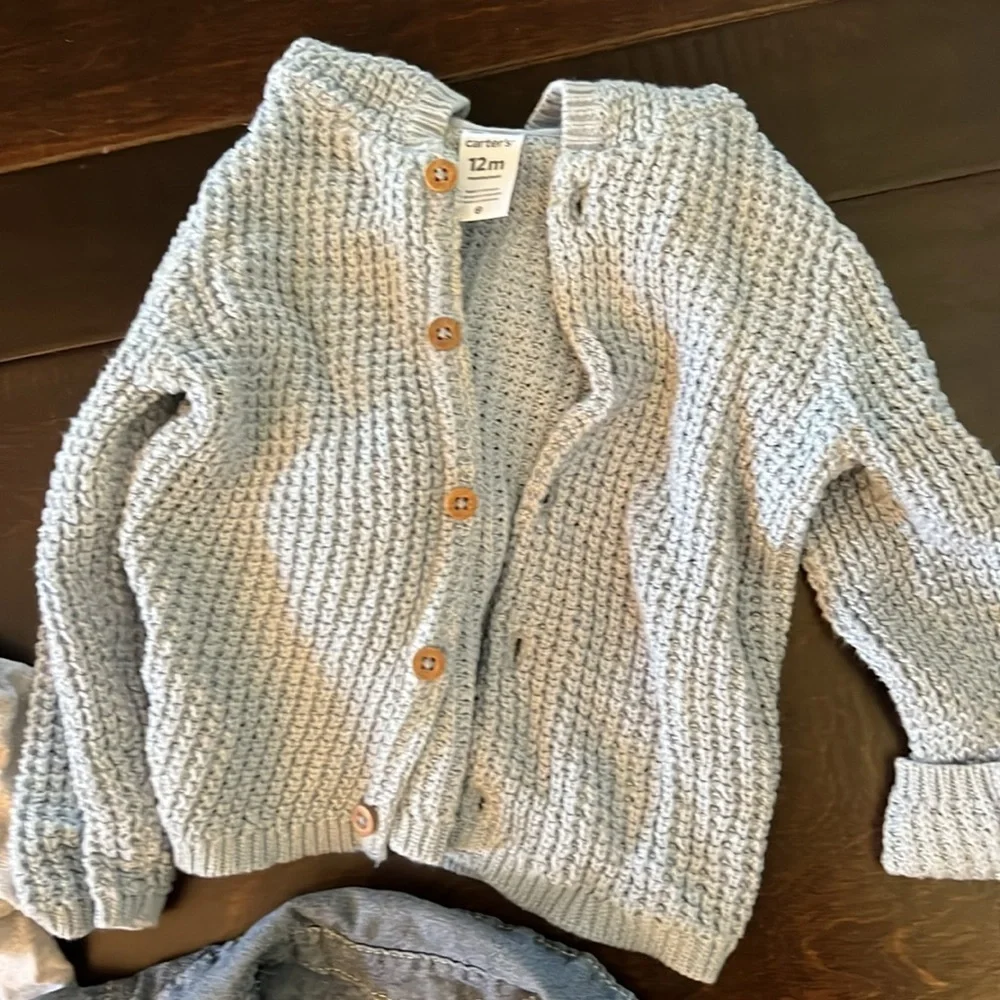 Carters and cat & jack 12 month boys lot